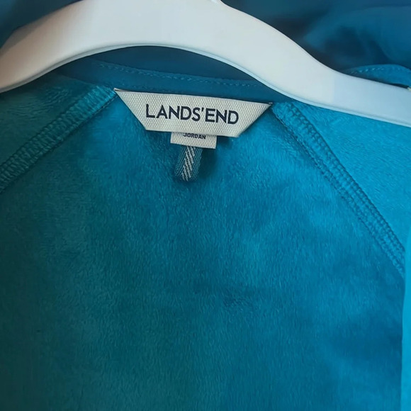 NWOT Lands end fleece lined jacket size S(7-8) NWOT - Picture 5 of 6